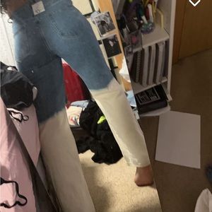 Acid wash jeans size:xl from adika